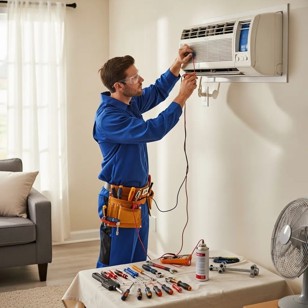 Turgutlu Dominox Dominox klima gaz dolumu ve bakım – Enerji verimliliği artırıldı. - Teknik servis örneği